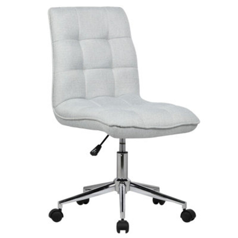 Geraghty Fabric Office Chair with Metal Base