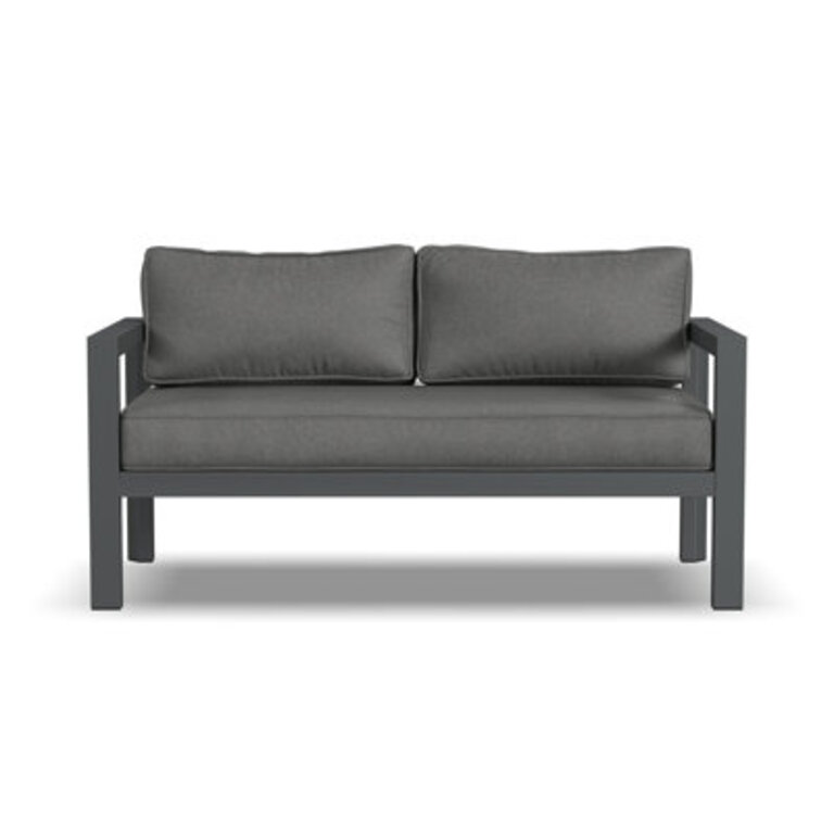 Greyson 60.75'' Aluminum Outdoor Loveseat