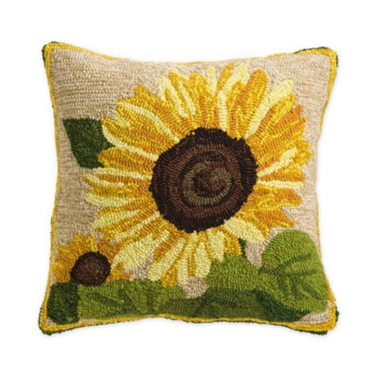 Floral Indoor/Outdoor Reversible Throw Pillow