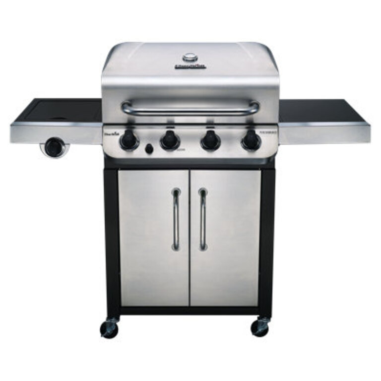 Char-Broil Performance Series 4-Burner Propane Gas Grill with Side Burner and Cabinet
