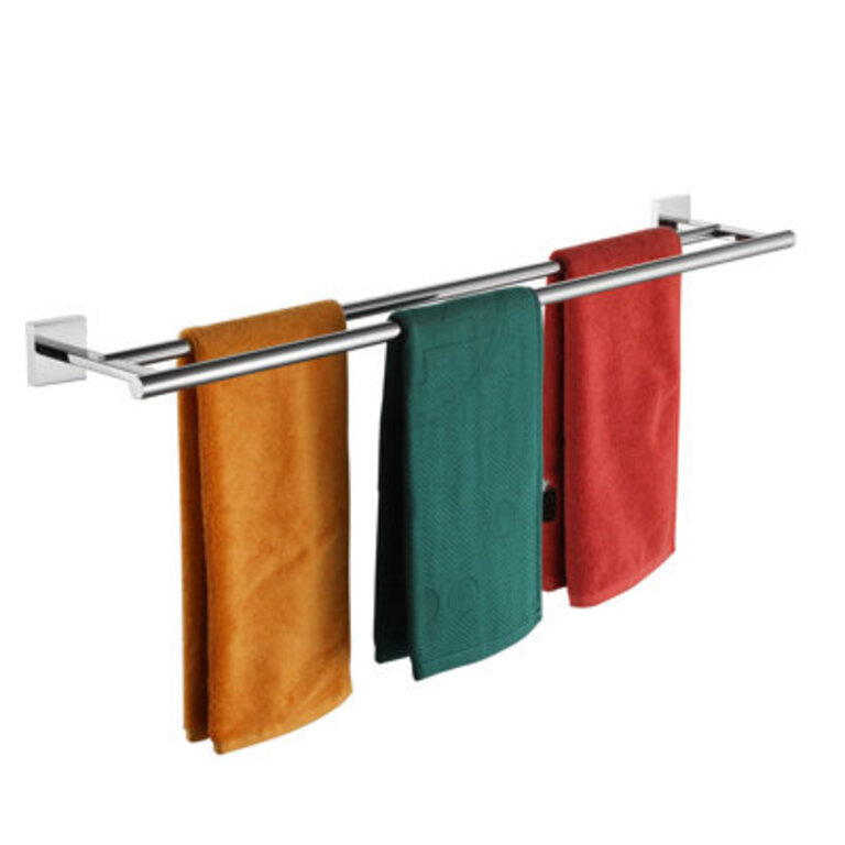 Double Towel Bar 32" Wall Mounted Towel Bar