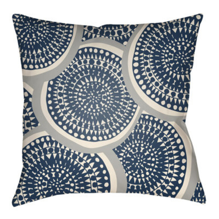 Litchfield Summerville Geometric Indoor/Outdoor Reversible Throw Pillow