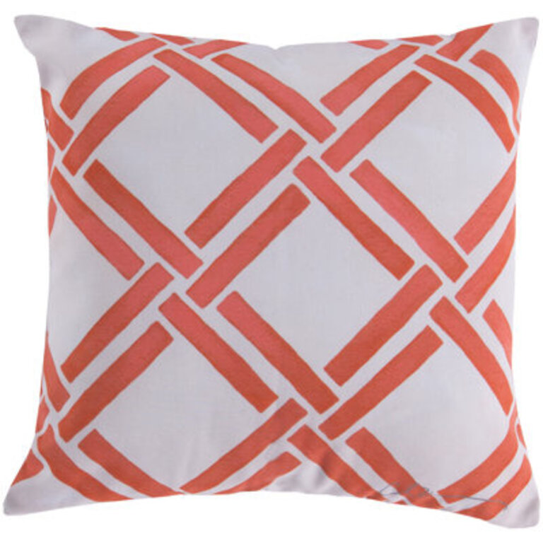 Torven Geometric Reversible Throw Pillow