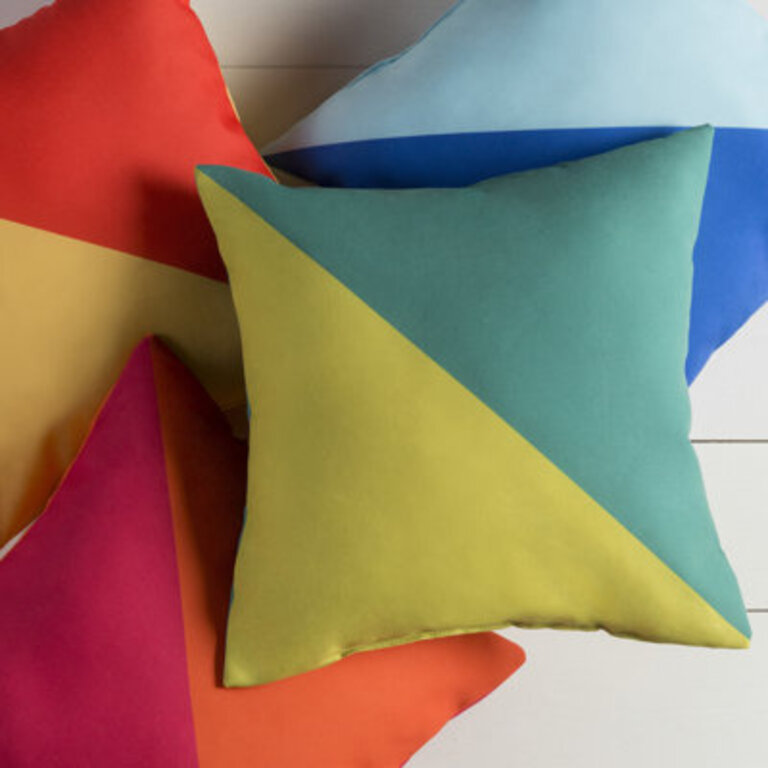 Rain Indoor/Outdoor Throw Pillow
