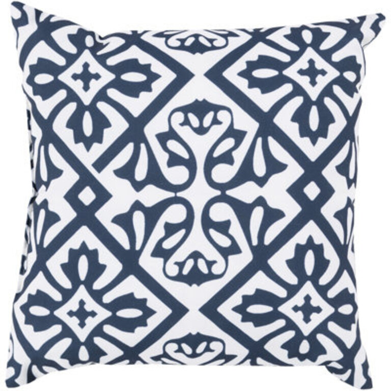 Rain Geometric Indoor/Outdoor Throw Pillow