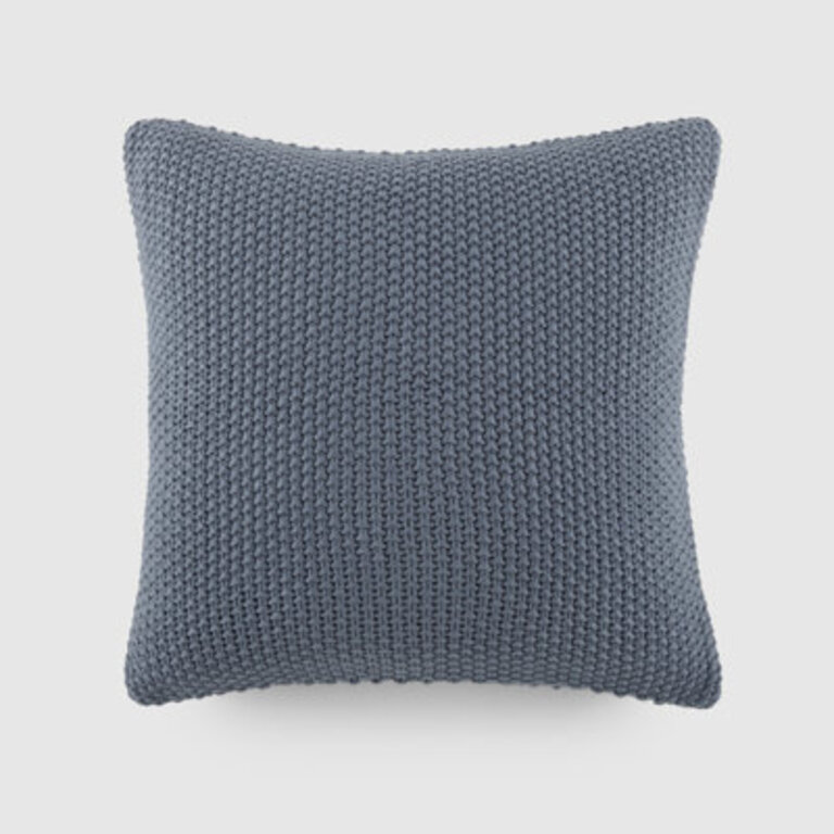 Textured Knit Throw Pillow