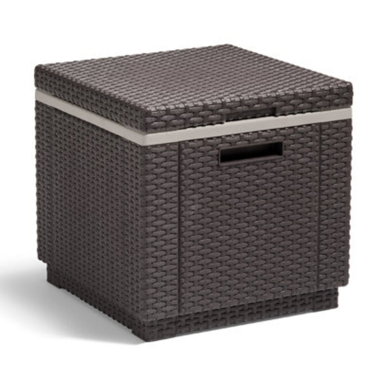 10.5 Qt. Ice Cube Beer and Wine Cooler Indoor Outdoor Weather Resistant Beverage Cooler Ideal for Patio, Picnic, and Beach Accessories
