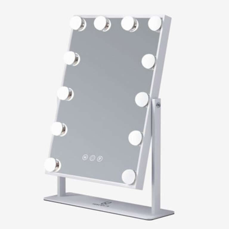 Khiran Rectangle LED Metal Mirror