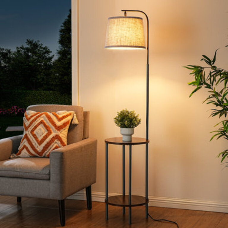 62'' Tray Table Floor Lamp