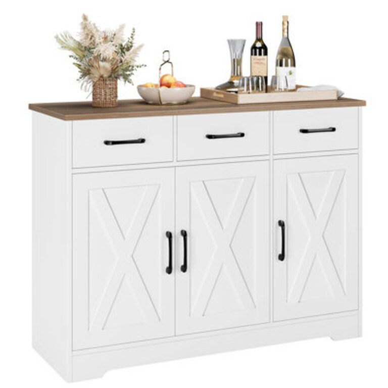 Tahara 42.5" Wide 3 Drawer Sideboard