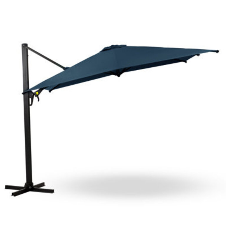 Sulyn 118.1'' Cantilever Umbrella with Crank Lift Counter Weights Included