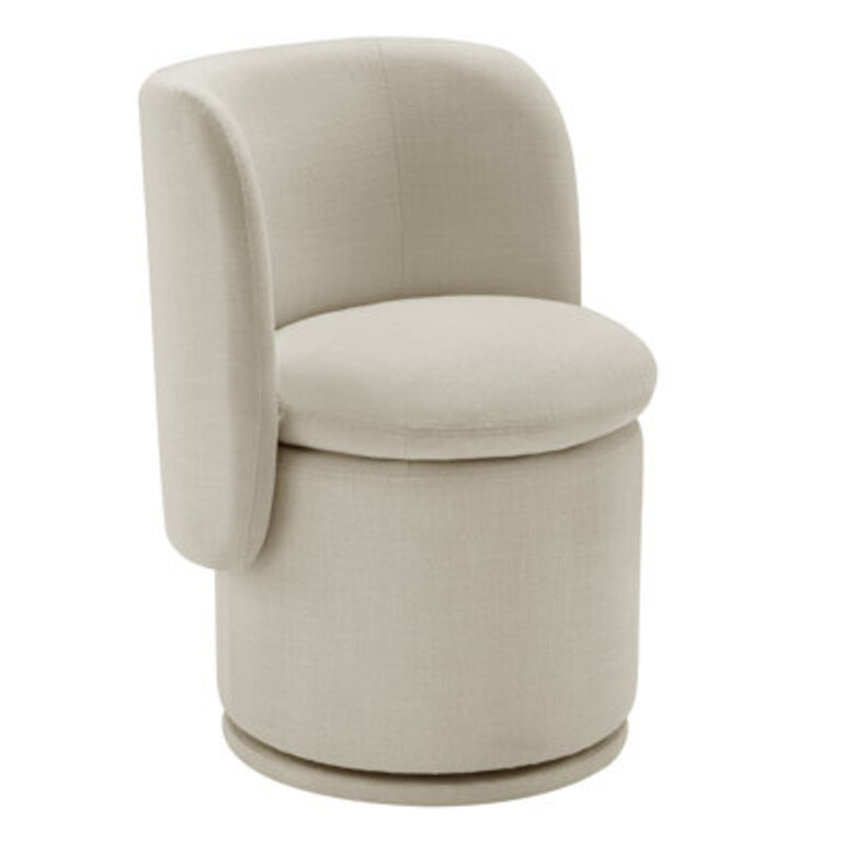 Adrielle Swivel Upholstered Barrel Chair