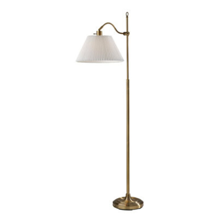 Swanmore 64.75'' Brass Task Floor Lamp