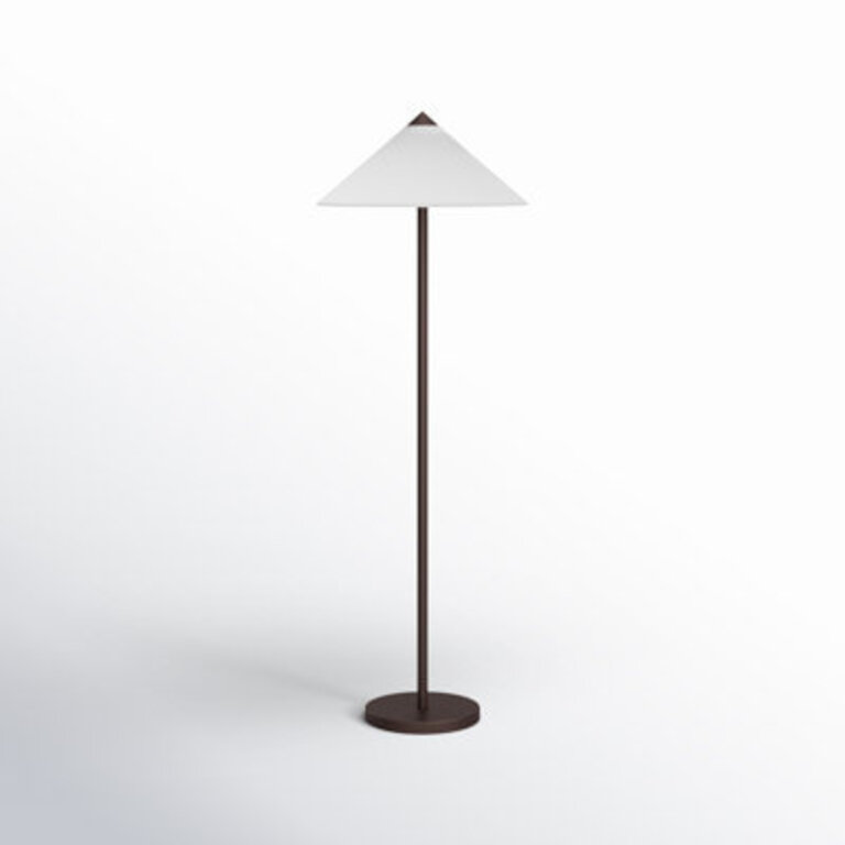 62'' Bronzed Traditional Floor Lamp