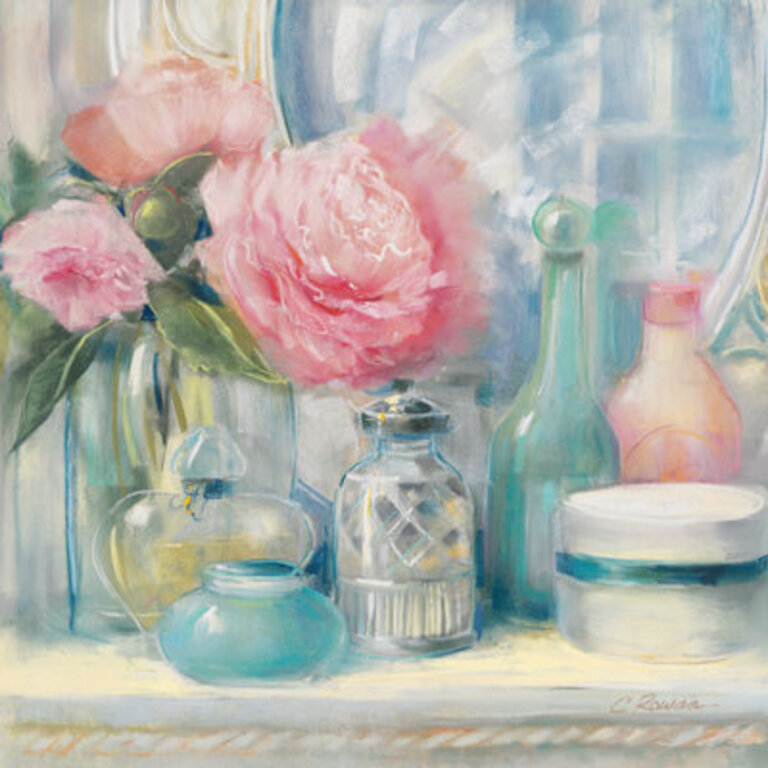 " Reflective Moment I " by Carol Rowan Painting Print