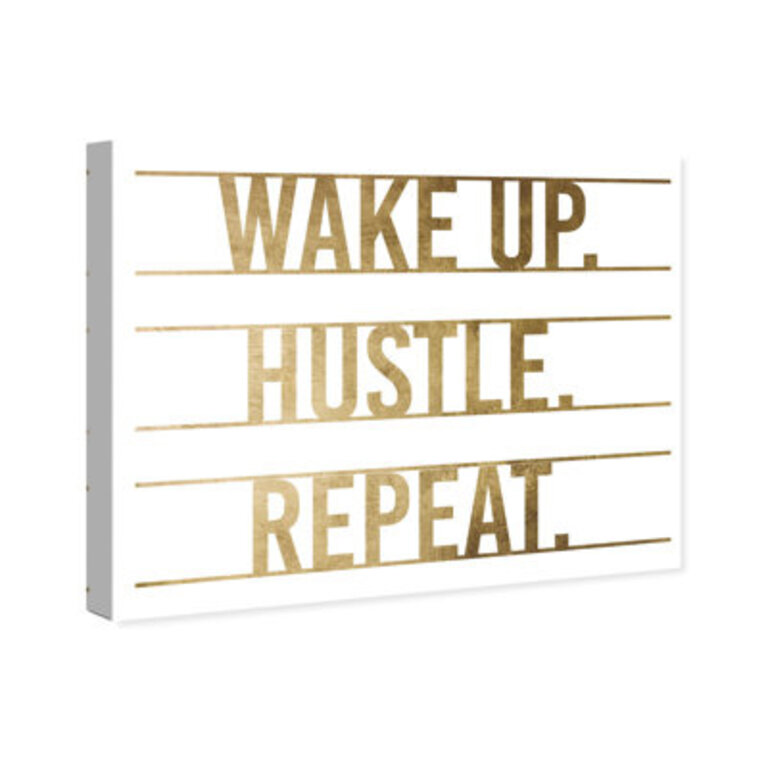 " Hustle And Repeat " by Oliver Gal