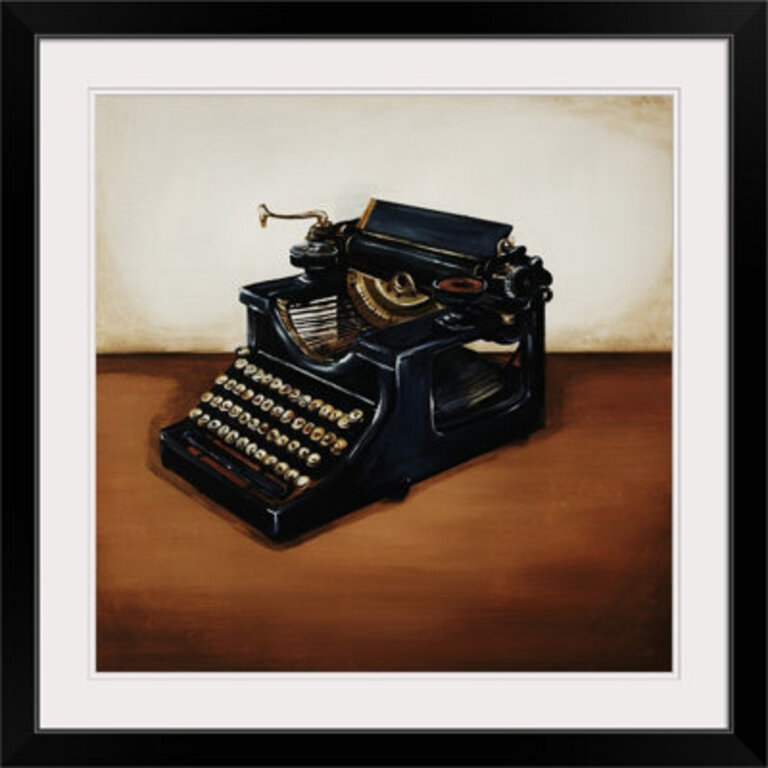 " Antique Typewriter " by Sydney Edmunds