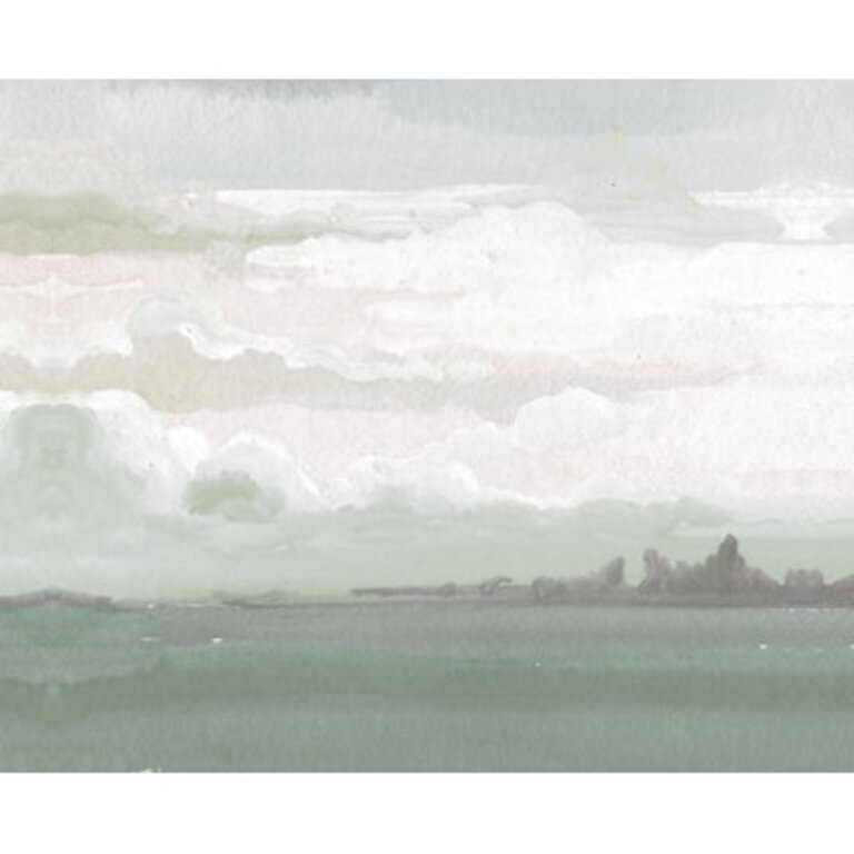 " Watercolor Landscape " Painting Print