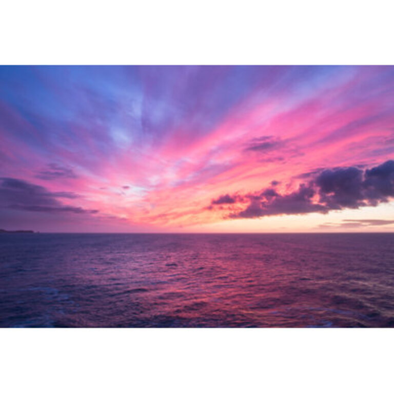 " Sunrise Over The Ocean "