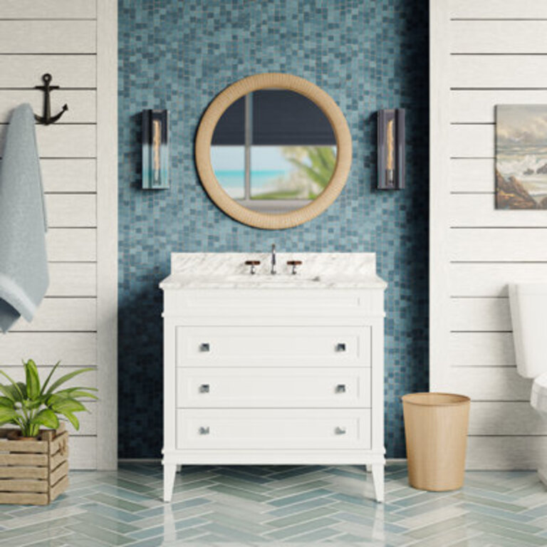 Frankfurt 36 Single Bathroom Vanity with Top