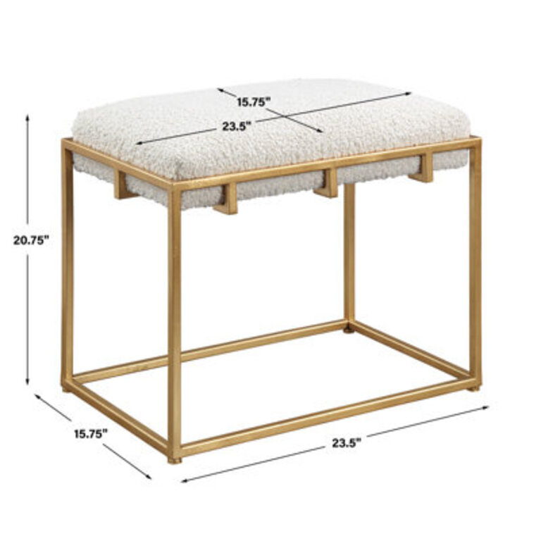 Bridget Iron Accent Stool