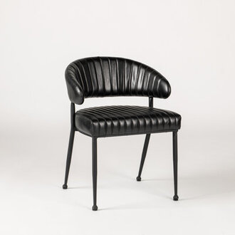 Romantas Leather Side Chair