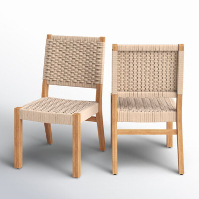 Seras Teak Patio Dining Side Chair