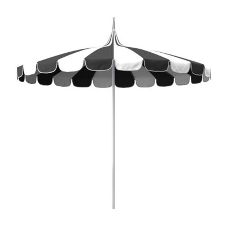 85 Sunbrella Two-Tone Pagoda Umbrella