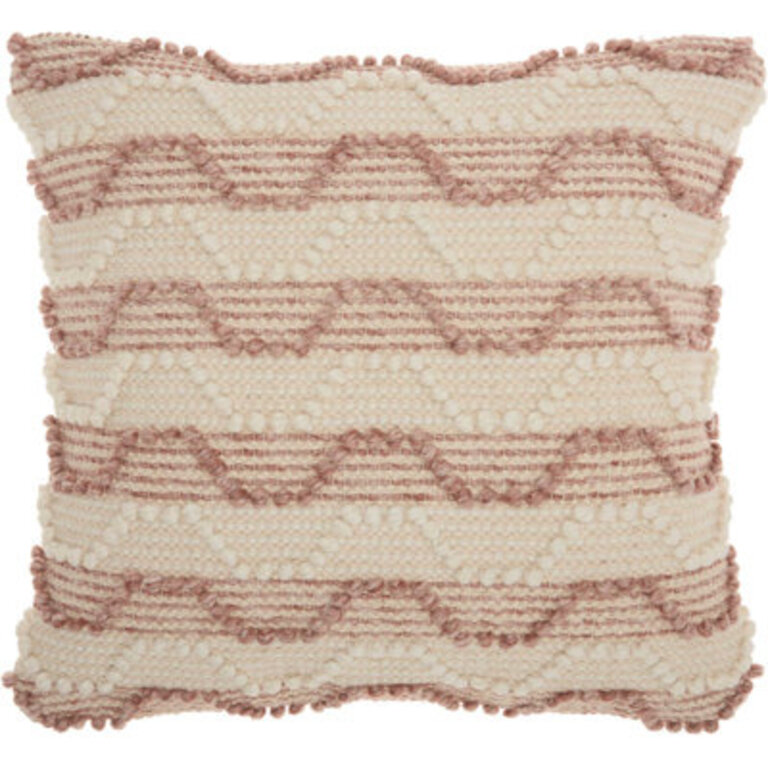Embroidered Throw Pillow
