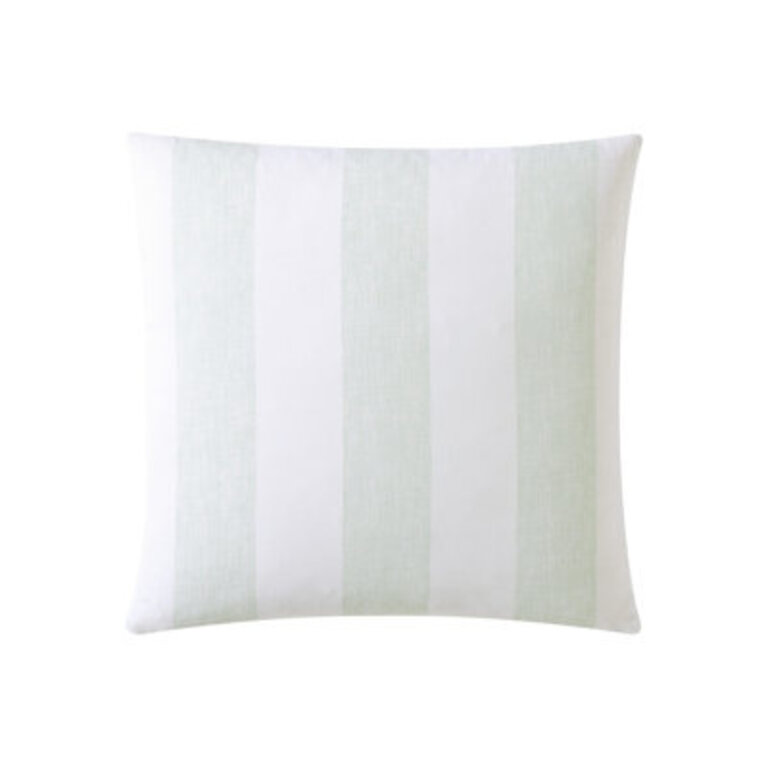 Awning Striped Cotton Throw Pillow