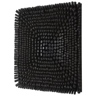 Portside Modern Abstract Wall Decor on Solid Wood