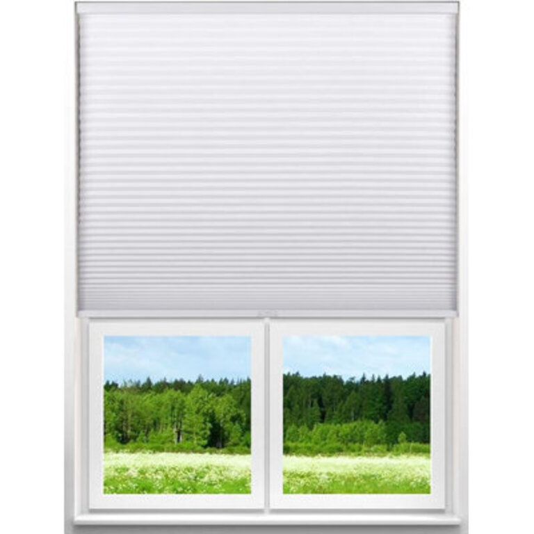 Honeycomb Blackout White Cellular Shade