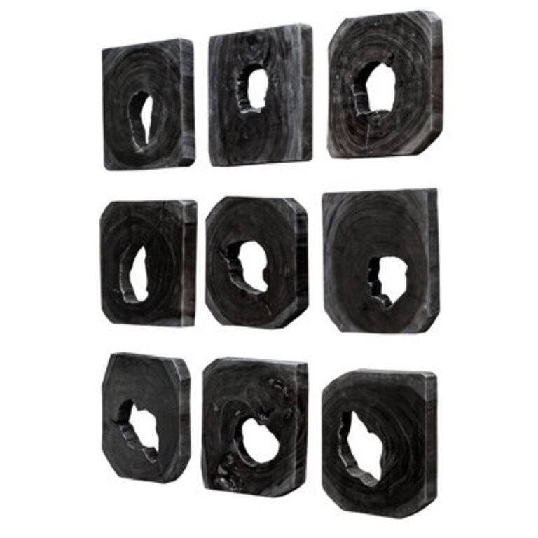 Benito Handmade Abstract Wall Decor on SUAR WOOD