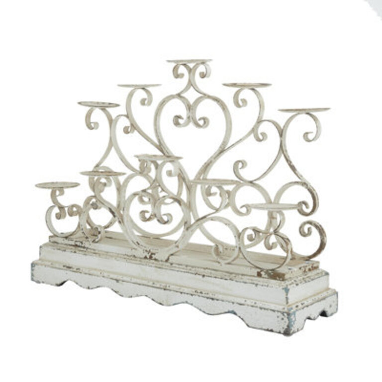 1770 H Aluminum Tabletop Candelabra