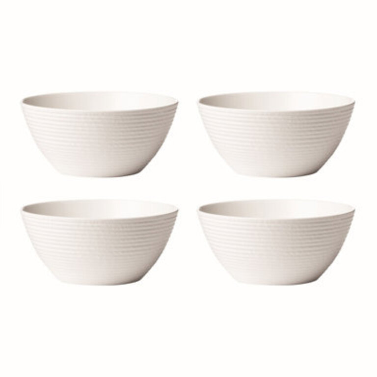 LX Collective White Small Bowls Set of 4