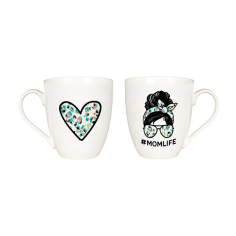Mommy And Me Ceramic Cup Gift Set 17 Oz  7 Oz Mom LifeKid Life