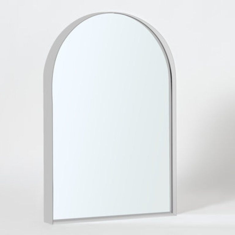 Brenai Recessed Framed 1 Door Medicine Cabinet with 2 Adjustable Shelves