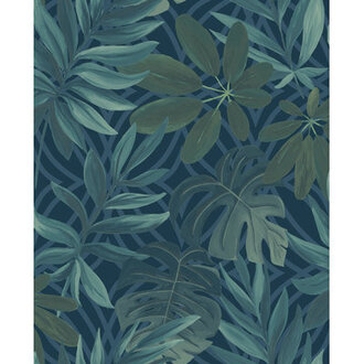 Savasia Leaf 33 L x 205 W Wallpaper Roll