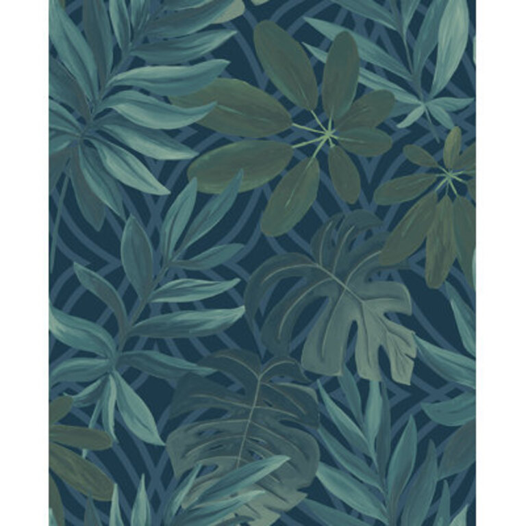 Savasia Leaf 33 L x 205 W Wallpaper Roll