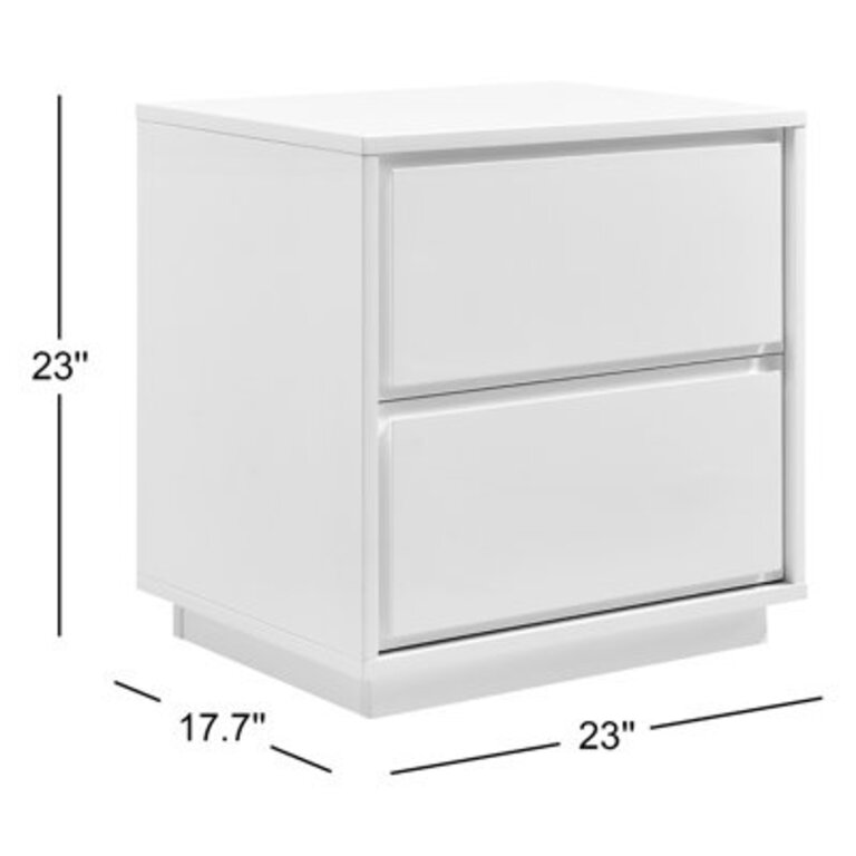 Carson Fully Assembled 2 - Drawer End Table