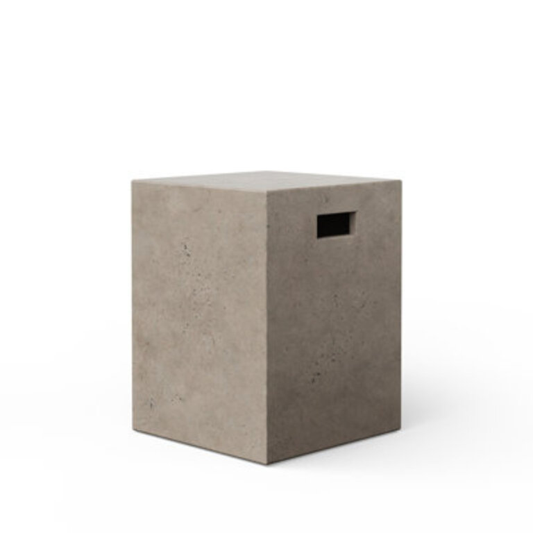 Kareen Concrete Accent Stool