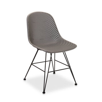 Dusti Iron Outdoor Dining Side Chair