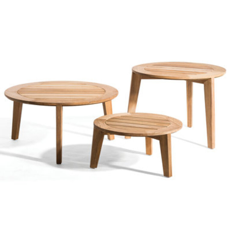 Attol Round Teak Outdoor Coffee Table