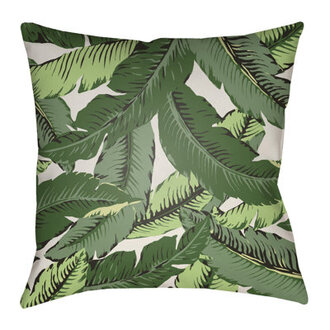 Floral IndoorOutdoor Pillow Cover