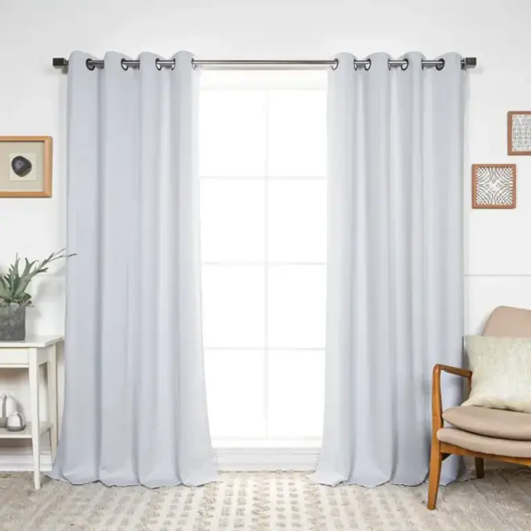 Alysheeya Polyester Blackout Single Curtain Panel