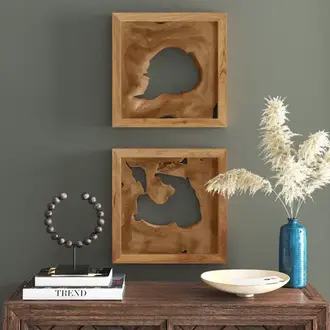 Mayhill Handmade Wall Decor on Solid Wood