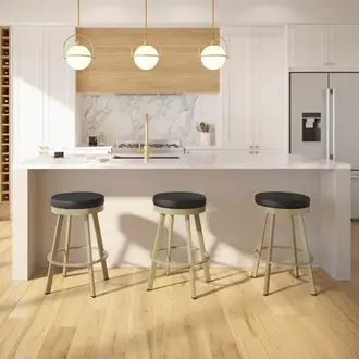 Jamieson Swivel Backless Counter  Bar Stool