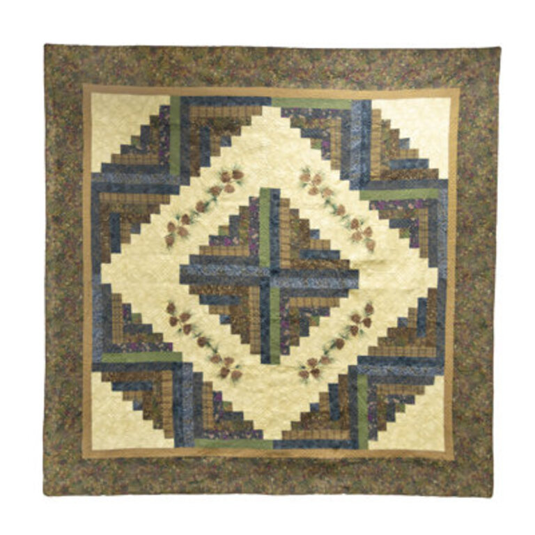 CabinRaising Pine Cone Quilt