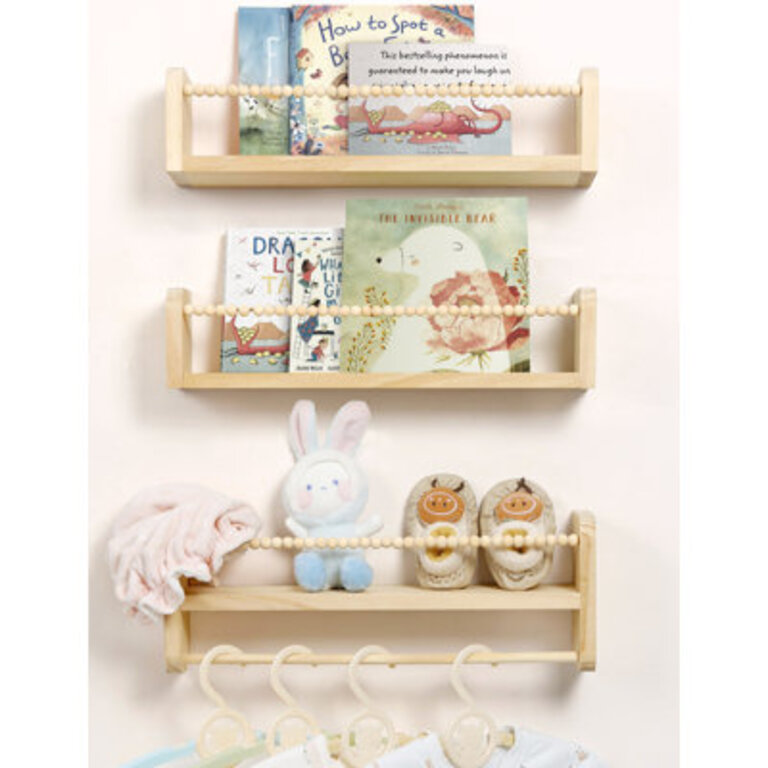 Nursery Floating Shelves For Wall Set Of 3 Book Shelves