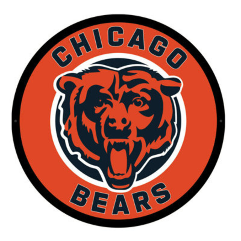 NFL LED Round Lighted Wall Sign